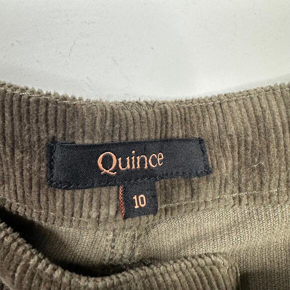 Quince Organic Stretch Corduroy Flare Pants - Picture 6 of 8